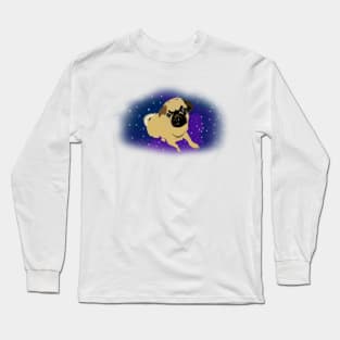 Cosmic Pug Long Sleeve T-Shirt